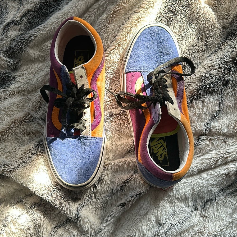 Color block vans